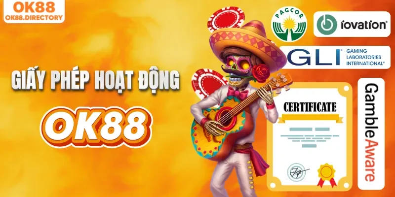 Nhà cái sở hữu giấy phép từ PAGCOR